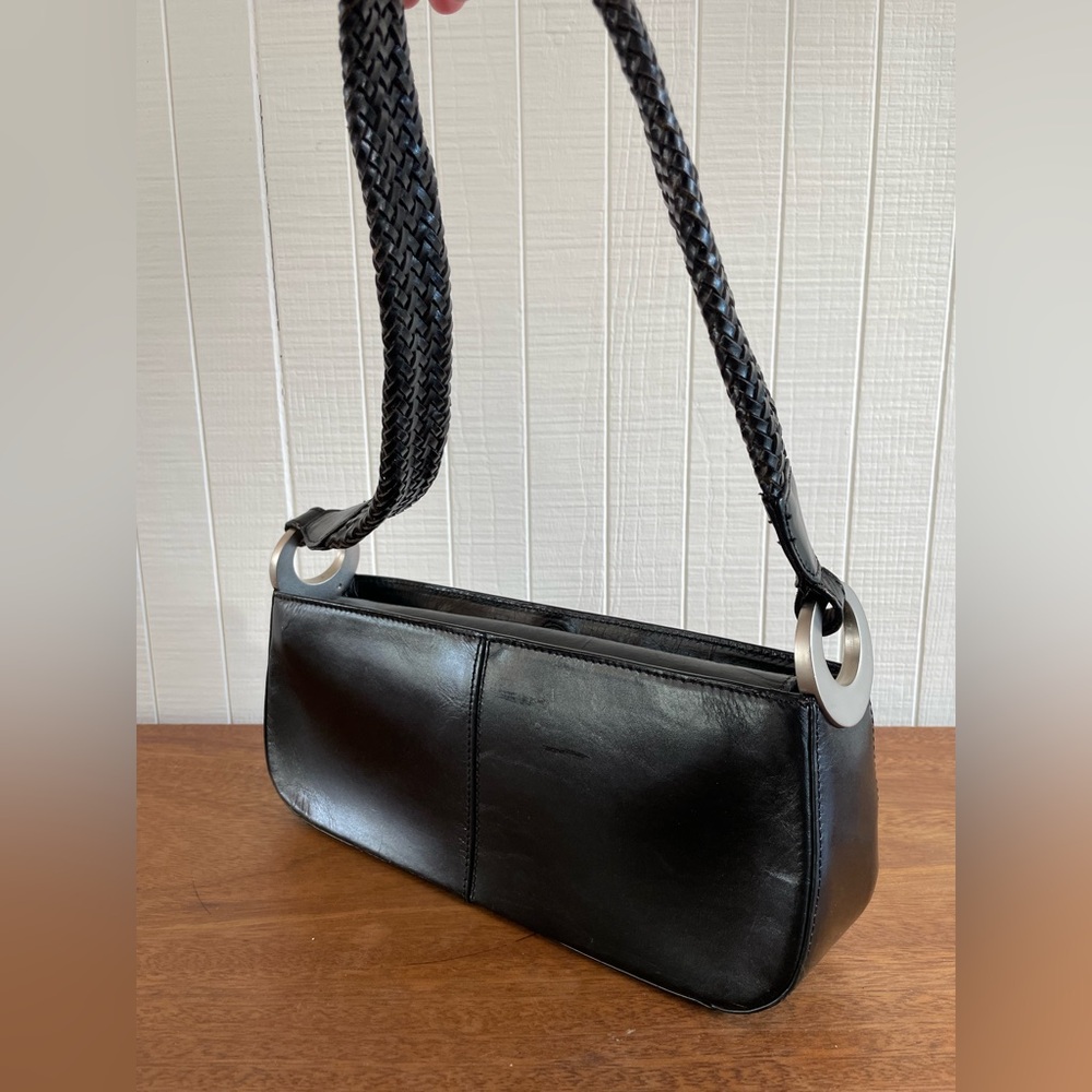 Vintage Y2K Leather Kenneth Cole Bag Clutch Style Purse